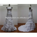 2012 neueste Organza-Blumenhochzeitskleidbrautjunfer dressKL1078